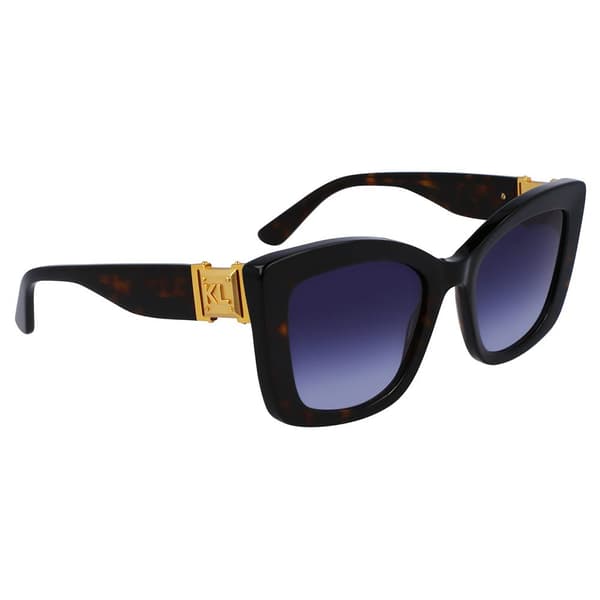 Karl Lagerfeld 6139s Solglasögon För Kvinnor Brun Tortoise/CAT3 Man