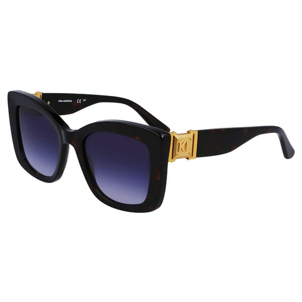 Karl Lagerfeld 6139s Solglasögon För Kvinnor Brun Tortoise/CAT3 Man