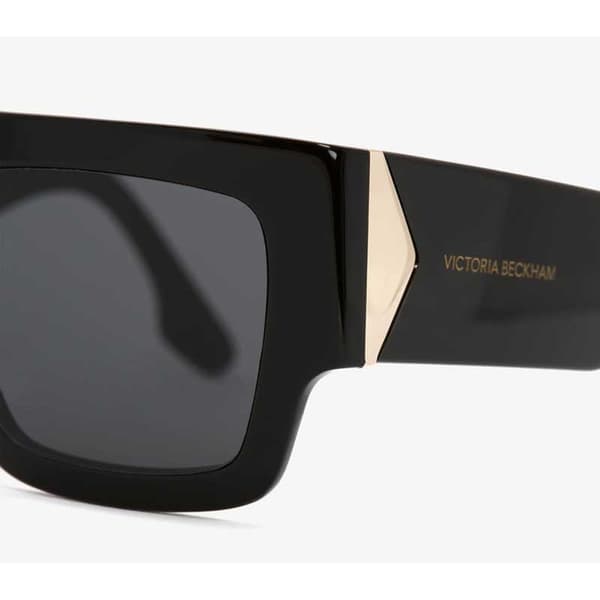 Victoria Beckham 667s Solglasögon För Kvinnor Svart Black/CAT3 Man