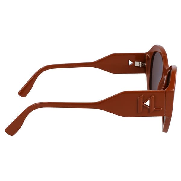 Karl Lagerfeld 6146s Solglasögon För Kvinnor Guld Brown/CAT3 Man