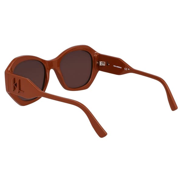 Karl Lagerfeld 6146s Solglasögon För Kvinnor Guld Brown/CAT3 Man