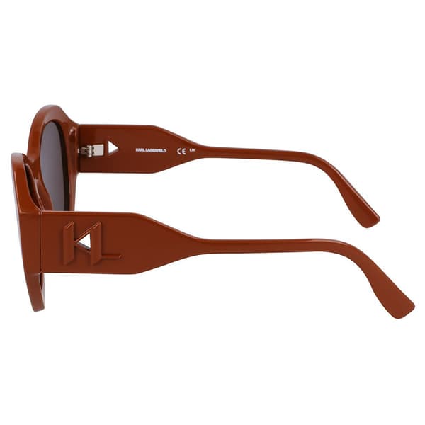 Karl Lagerfeld 6146s Solglasögon För Kvinnor Guld Brown/CAT3 Man
