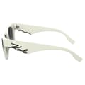 Miniatyrbillede 4 af 8: Karl Lagerfeld 6161s Solbriller Hvid White 5/CAT3 Mand