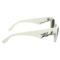 Miniatyrbillede 8 af 8: Karl Lagerfeld 6161s Solbriller Hvid White 5/CAT3 Mand