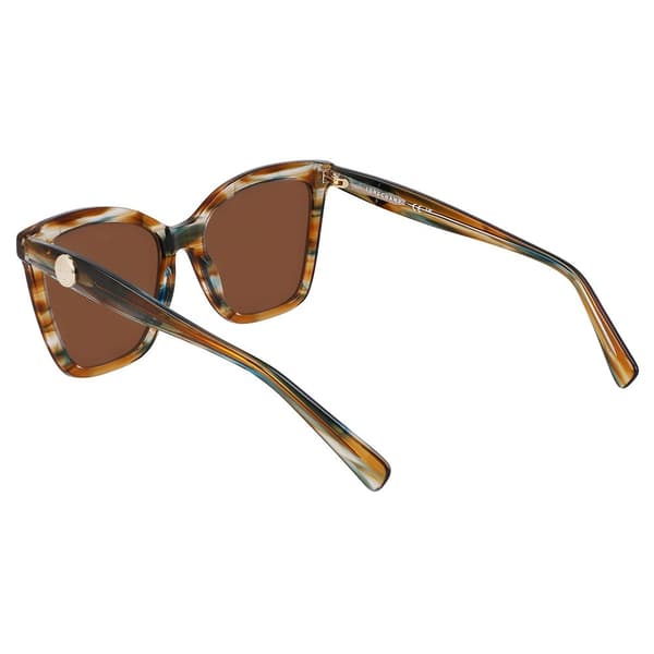 Longchamp Lo742s Solglasögon För Kvinnor Brun Medium Brown 2/CAT3 Man