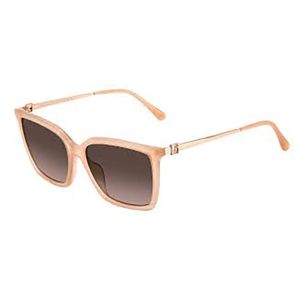 Jimmy Choo Totta-g-s-fwm Naisten Aurinkolasit Kultainen Pink Mies