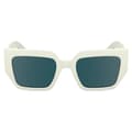 Miniatyrbillede 2 af 8: Karl Lagerfeld 6166s Solbriller Hvid White 5/CAT3 Mand
