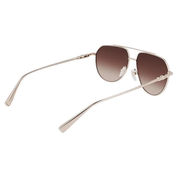 Longchamp 174s Solglasögon För Kvinnor Guld Medium Yellow 7/CAT3 Man