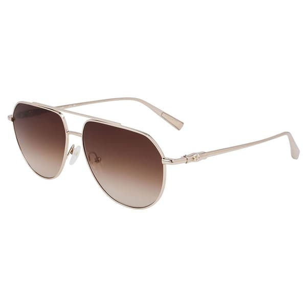 Longchamp 174s Solglasögon För Kvinnor Guld Medium Yellow 7/CAT3 Man