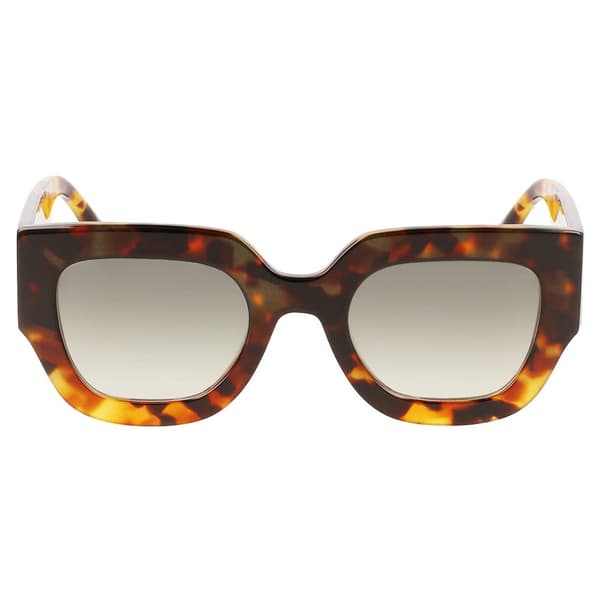 Victoria Beckham 606s Solglasögon För Kvinnor Brun Tortoise Man