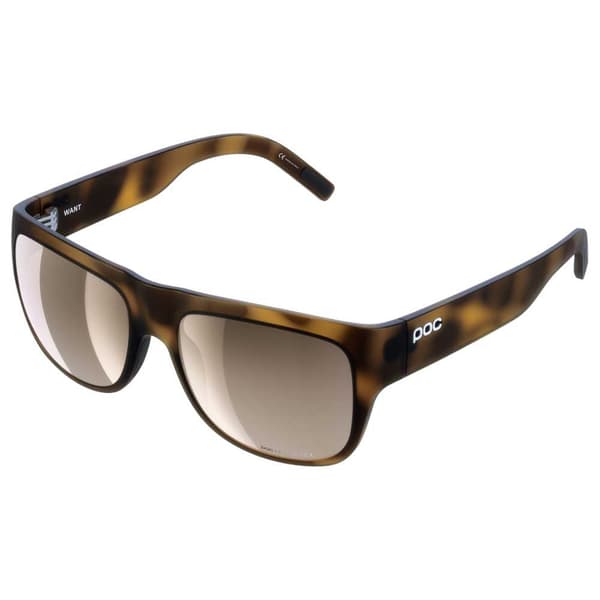 Poc Want Solbriller Gylden Clarity Trail / Partly Sunny Silver/CAT2