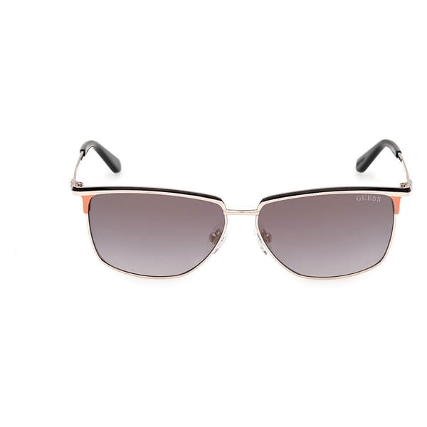 Guess Gu00133 Polariserede Solbriller Til Kvinder Sort Smoke Mirror Mand