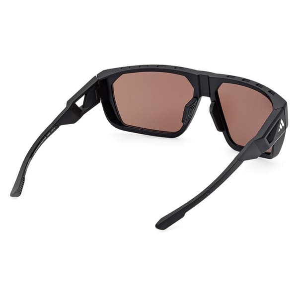 Adidas Sport Sp0097 Polariserade Solglasögon Svart Brown Man