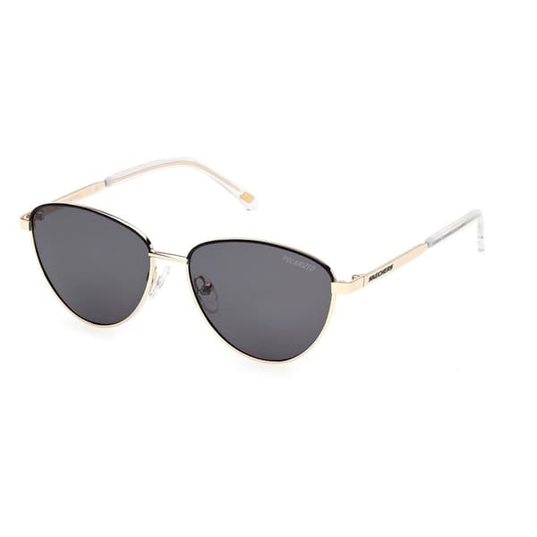 Skechers Se00023 Polarisoidut Aurinkolasit Kultainen Smoke Polarized Mies