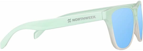 Unisex Sunglasses Northweek Gradiant Ø 47 mm White Green