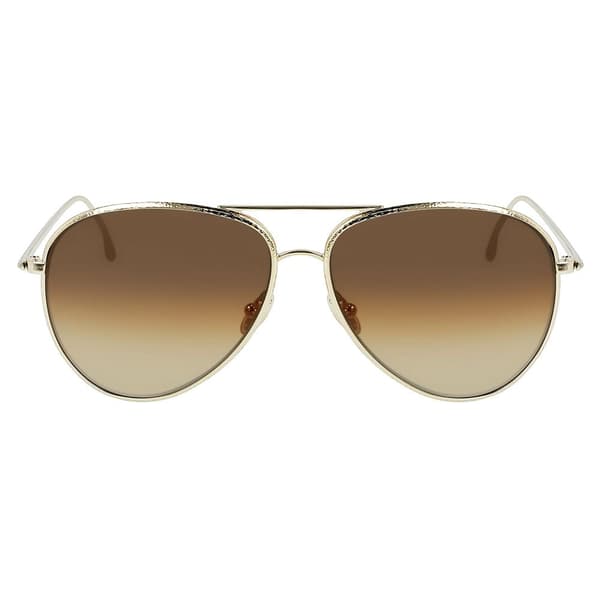 Victoria Beckham Vb203s-708 Naisten Aurinkolasit Kultainen  Mies