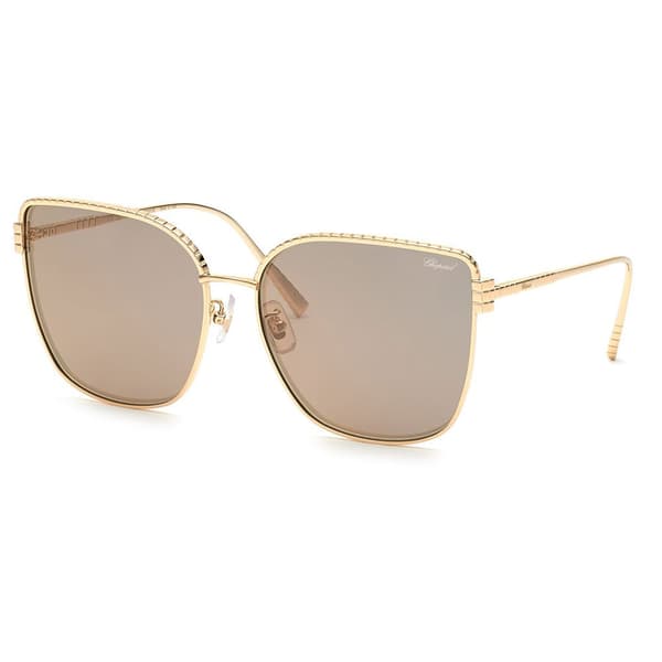 Chopard Schg67m Solbriller Til Kvinder Gylden Brown / CAT3 Mand