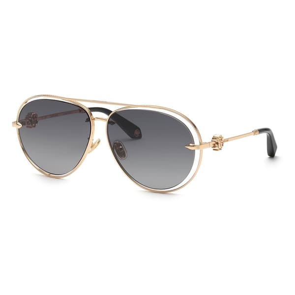 Roberto Cavalli Src032m Solglasögon För Kvinnor Rosa Smoke Gradient / CAT3 Man