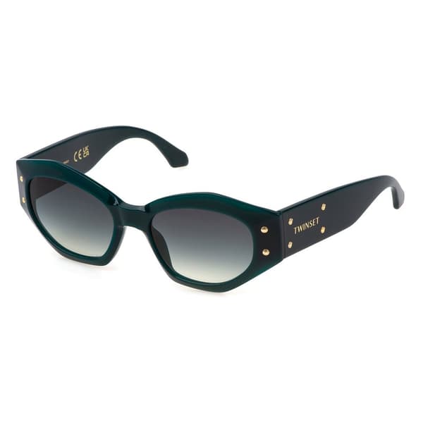 Twinset Stw055w Solglasögon För Kvinnor Svart Green / CAT3 Man