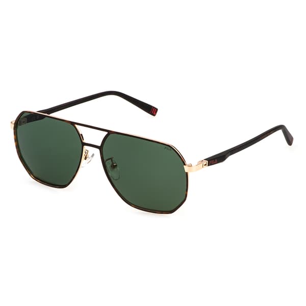 Fila Sfi892 Solglasögon Svart Green/CAT3 Man