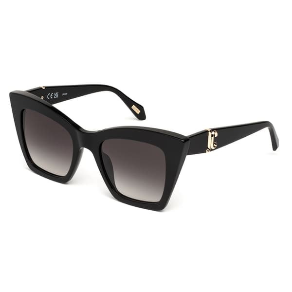 Just Cavalli Sjc106 Solglasögon För Kvinnor Svart Smoke Gradient/CAT3 Man
