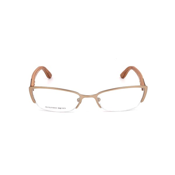 Alexander Mcqueen Amq4183wcx Naisten Aurinkolasit Ruskea  Mies