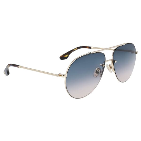 Victoria Beckham Vb213s-756 Solglasögon För Kvinnor Guld  Man