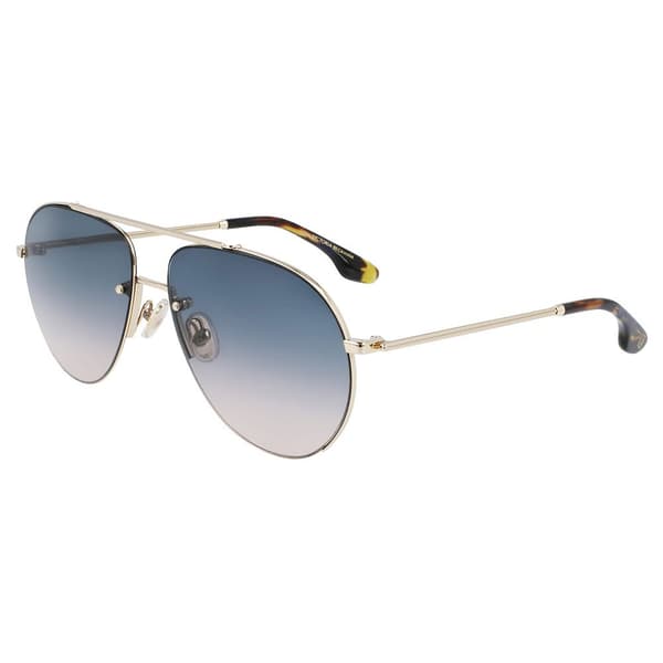 Victoria Beckham Vb213s-756 Solglasögon För Kvinnor Guld  Man