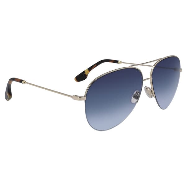 Victoria Beckham Vb90s-720 Solbriller Til Kvinder Gylden  Mand