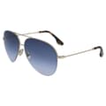 Miniatyrbillede 1 af 3: Victoria Beckham Vb90s-720 Solbriller Til Kvinder Gylden  Mand