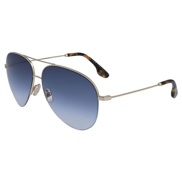 Victoria Beckham Vb90s-720 Solbriller Til Kvinder Gylden  Mand