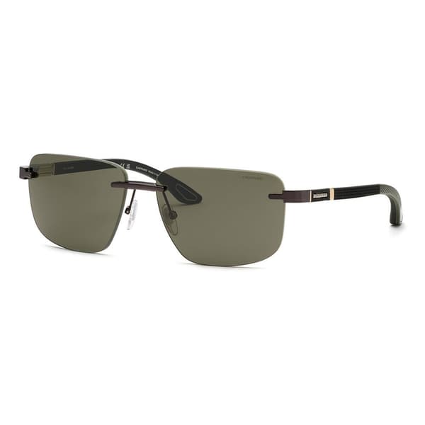 Chopard Schl22v Solglasögon Svart Green / CAT3 Man