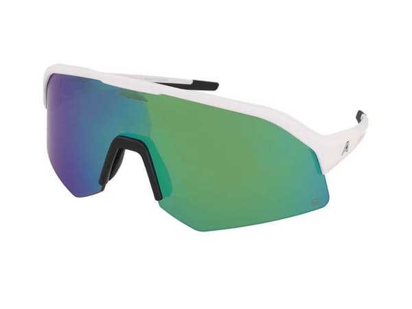 Sunglasses Alpina Sonic HR Q White Matt/Green Mirror