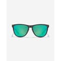 Miniatyrbild 2 av 2: Sunglasses - Hawkers - One Raw Carbon - Polarized - Black Color - Blue Lenses