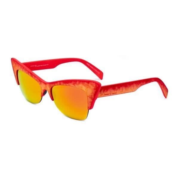 Solglasögon - Italia Independent - 0908-055-063 - Röd - Acetat - Skydd kategori 3