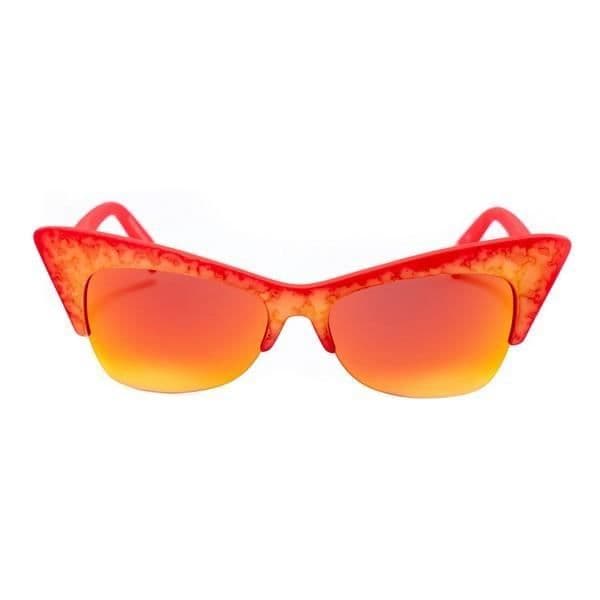 Solglasögon - Italia Independent - 0908-055-063 - Röd - Acetat - Skydd kategori 3