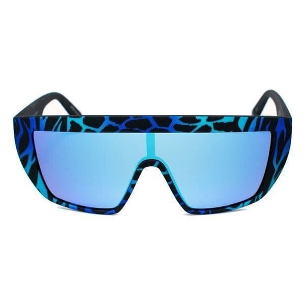 Solsken - Italia Independent - 0912-ZEF-022 - Acetat - Blå Svart - Skydds kategori 3
