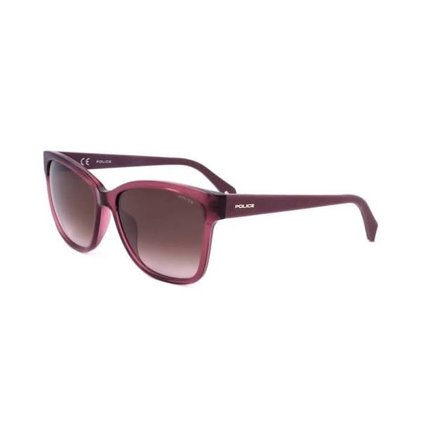 Polissolglasögon SPLG44 56/16/140 0G64 SHINT TRANSP.RED VIOLET ACETAT KVINNA POL SUN SPLG44 0G64 56 16 140