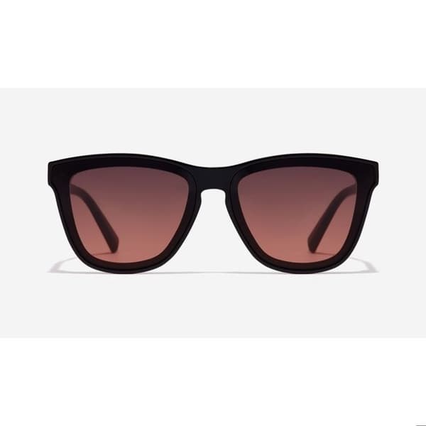 Sunglasses - Hawkers - Downtown Max - Svart ram - Rosa linser - UV-skydd 100%
