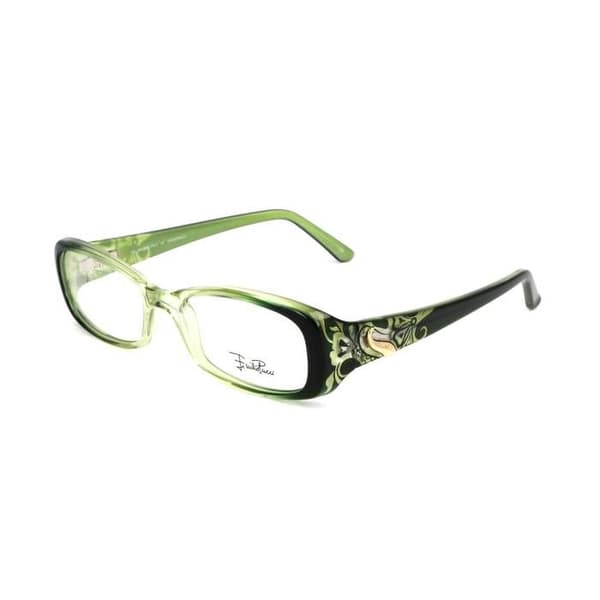 Glasögon - Pucci - EP2660313 - Grön gradient - UV-skydd - Metallbåge