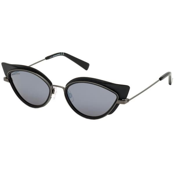 Läsglasögon - Dsquared2 - ALIDA DQ 0336 - Metall - Svart/grå - Elegant