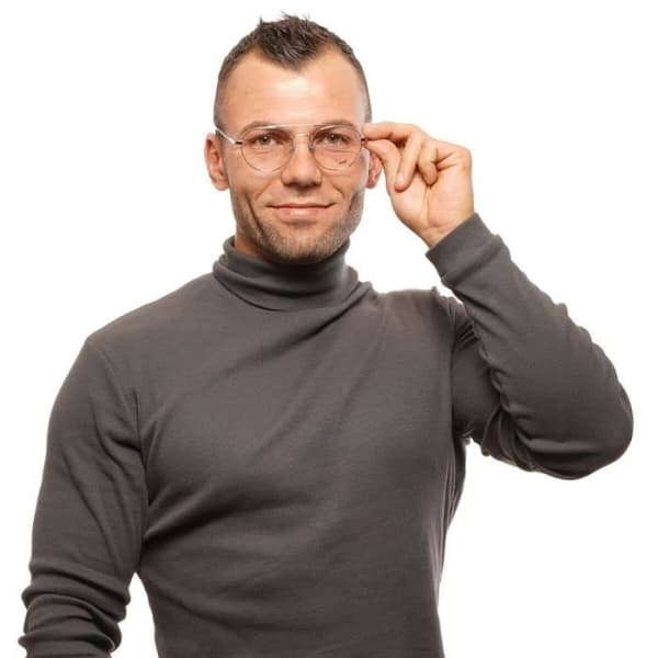 Unisex glasögonbåge WEB-GLÖGON WE5271 51016