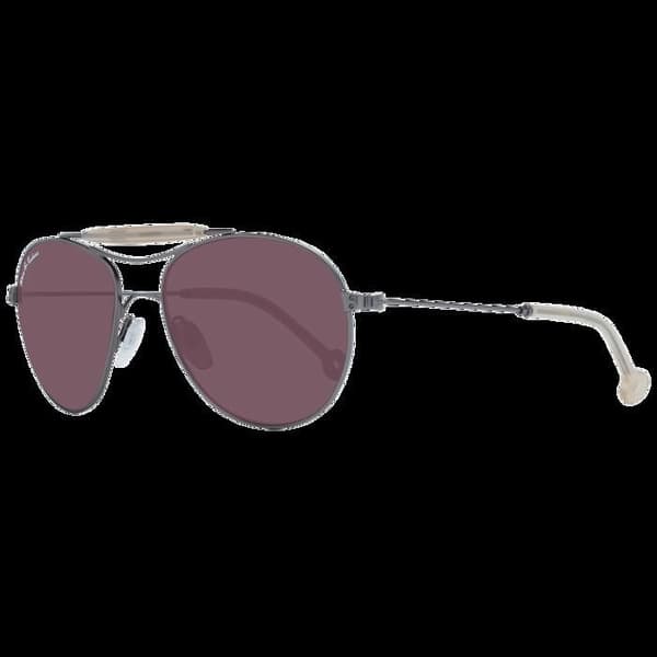 Unisex solglasögon - Hally - DH501S01 - Gun metal - UV400 skydd - Ø 56 mm