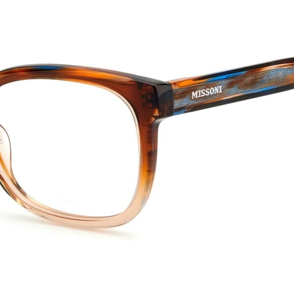 Glasögon - Missoni - MIS-0090-EX4 - Färg brun sköldpadda - Trendig stil - Skydd kategori 2