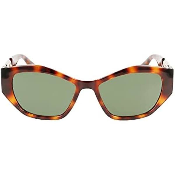 Solglasögon - KARL LAGERFELD - KL6086S - Färg 240 Tortoise - Bruna linser - Chic stil