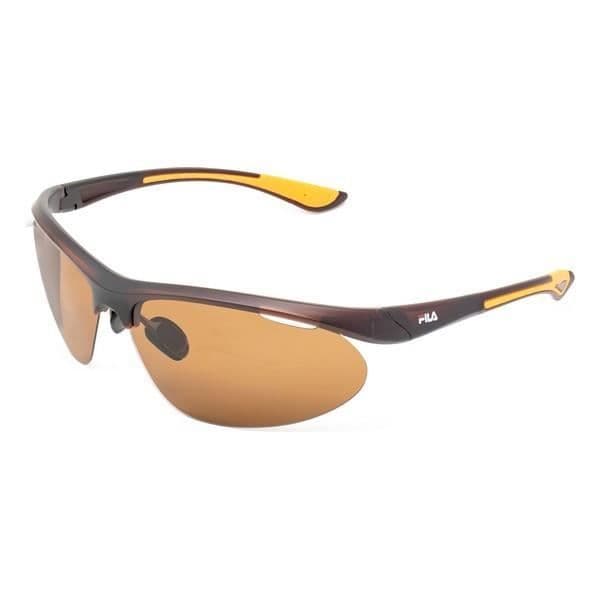 Unisex solglasögon Fila SF228-99PMBRN Brun