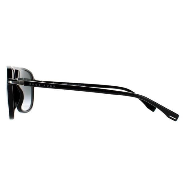 Solglasögon - Hugo Boss - BOSS 1042-S-IT 807 9O - Svart Glansig - Grå Gradient - Aviator