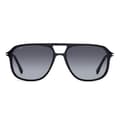 Miniatyrbild 2 av 4: Solglasögon - Hugo Boss - BOSS 1042-S-IT 807 9O - Svart Glansig - Grå Gradient - Aviator