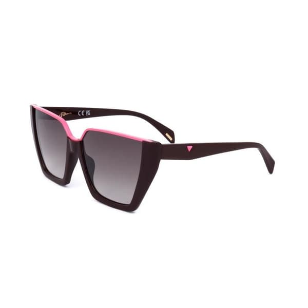 Solsögon - POLICE - SPLL33-570G96 - Ø 57 mm - UV400-skydd - Röd/Lila