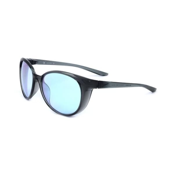 Solsken - NIKE - ESSENCE M - Plastik - Kvinna - 065 COOL GREY/DICHRO BLUE MIRROR